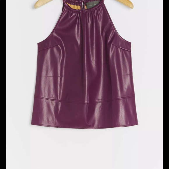 Safya Faux leather tank - Picture 2 of 5